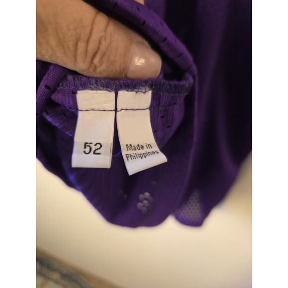 Purple People Eaters Pro-Style Jersey Minnesota Vikings Size 52 Unsigned Blank - Picture 7 of 9